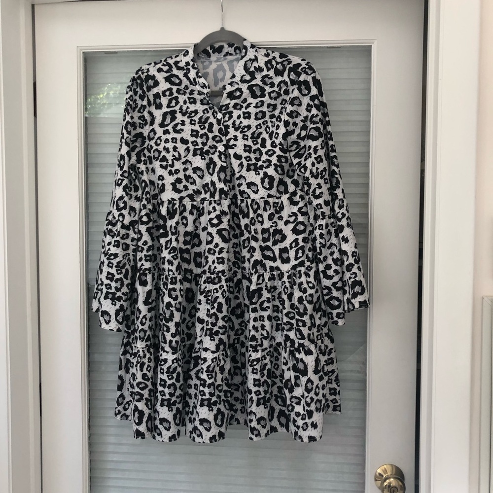Leopard Print Women's Dress